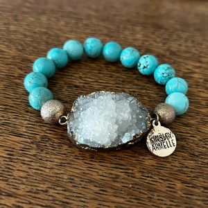 Kinsley Armelle AQUA MARINE BRACELET